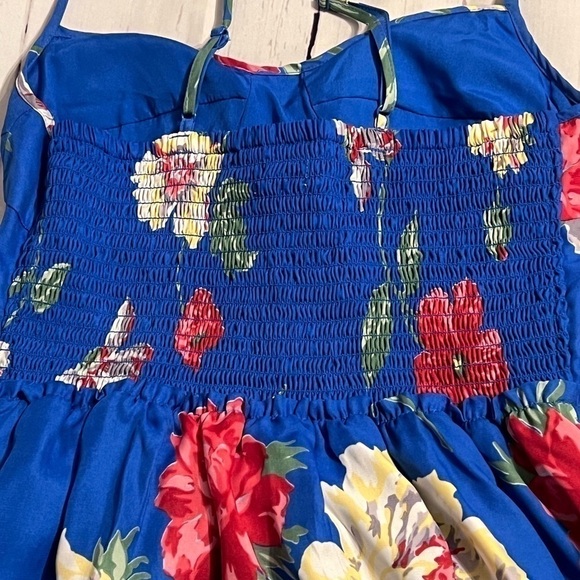 American Eagle Blue Floral Dress size xs - Picture 10 of 13